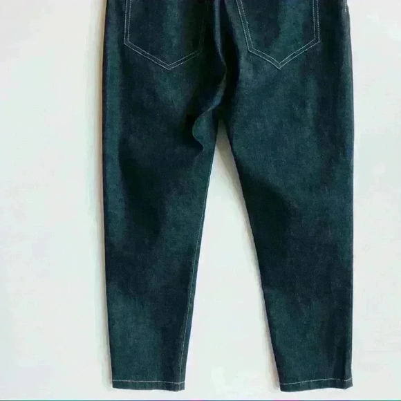 COLOVOS IKRAM High Waisted Dark Jeans. - Picture 4 of 9